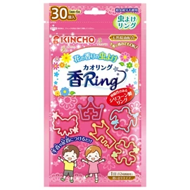 日本金鳥牌 Kincho 天然精油驅蚊手環/ 花香 30個裝
