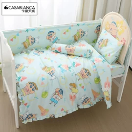 【Casablanca】嬰兒床上用品套裝(12件裝)-蠟筆小新