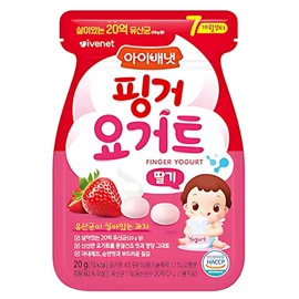 韩国Ivenet贝贝 乳酸菌乳酪粒/ 草莓味 20g