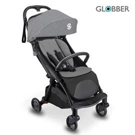法國 Globber Stroll Lite 輕便型嬰兒手推車/ Charcoal Grey