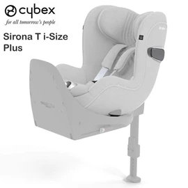 德國Cybex Sirona T i-Size Plus 汽車安全座椅-Platinum White