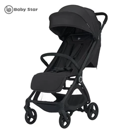 Baby Star Brisa V2 Auto-Fold 手推車/ 煙黑色