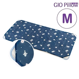 韓國GIO 二合一有機棉超透氣排汗床墊-M碼 60x120cm 阿姆斯貓