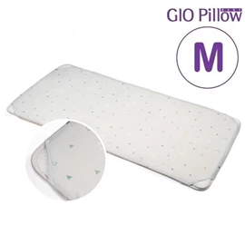 韓國GIO 二合一有機棉超透氣排汗床墊-M碼 60x120cm 宇治三角