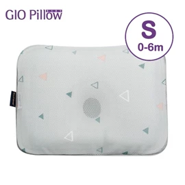 韓國Gio Pillow 超透氣護頭型 嬰兒枕頭-S碼 宇治三角