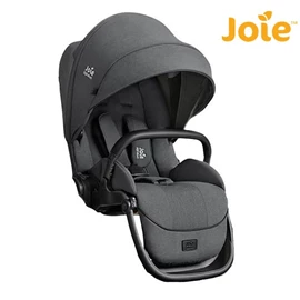 英國Joie versiti™ 多功能雙層嬰兒手推車-兄弟座椅 Ebony