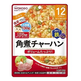 日本和光堂 便利即食餐包-蔬菜豬肉蛋炒飯 130g