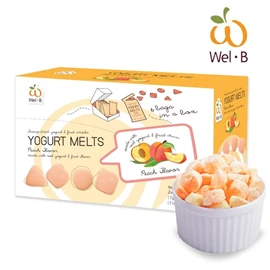 Wel-B Baby 冷凍乾燥益生菌乳酪粒-42G(7G X 6包)水蜜桃味