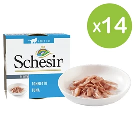 Schesir 啫喱貓主食罐-吞拿魚 85g X 14罐