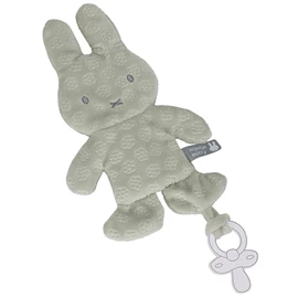 Tiamo 安撫奶嘴巾/ Miffy 花朵系列 綠色