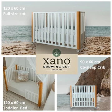 0/3 Baby Xano 多功能成長嬰兒床