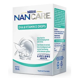 雀巢 Nancare 萃乳全護營養素/ 維他命D + DHA滴劑 10ml