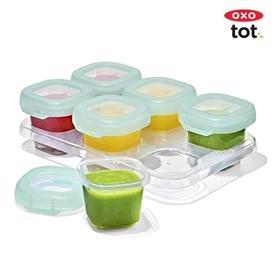 美國OXO TOT 嬰兒食物冷凍儲存盒/ 60ml x 6個