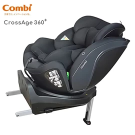 日本Combi CrossAge 360 Plus ISOFIX 成長型汽車安全座椅/ 黑色
