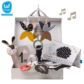以色列TAF Toys 新生兒黑白感官玩具套裝