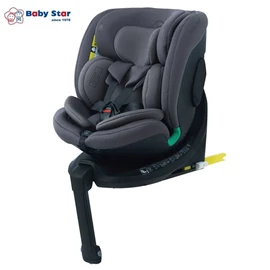 Baby Star Sedona 360 i-Size ISOFIX 成長型安全座椅/ 鋼鐵灰
