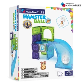 Magna-Tiles 磁力积木-仓鼠滚球套装 13片