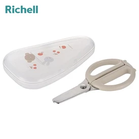日本Richell 不鏽鋼輔食剪連收納盒/ Miffy