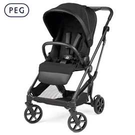 意大利 Peg Perego Vivace 雙向嬰兒車/ Black