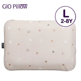 韓國Gio Pillow 超透氣護頭型 嬰兒枕頭-L碼 伯爵三角